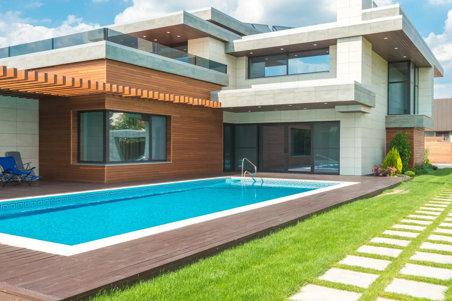 Swimming pool built in South Tacoma, NSW